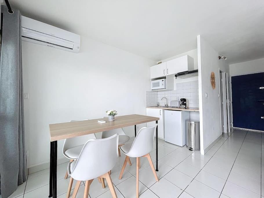 3319-Appartement A 200M De La Plage Le Barcarès Dış mekan fotoğraf